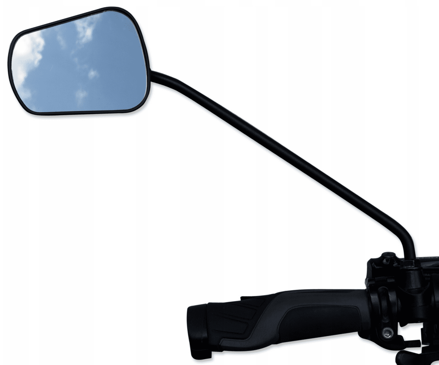 Bicycle Rearview Mirror with 25 cm Long Arm, AJS Plus