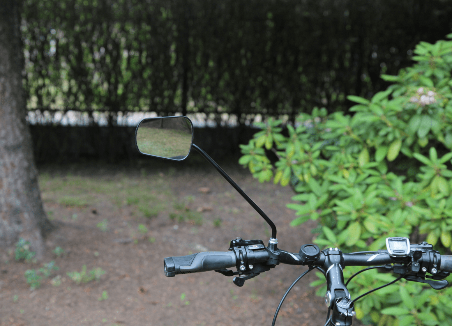 Bicycle Rearview Mirror with 25 cm Long Arm, AJS Plus