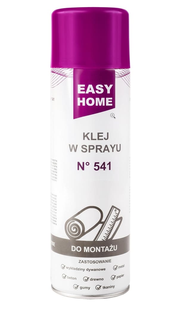 Mounting adhesive spray 2 pcs, Easy Home 541, 500 ml