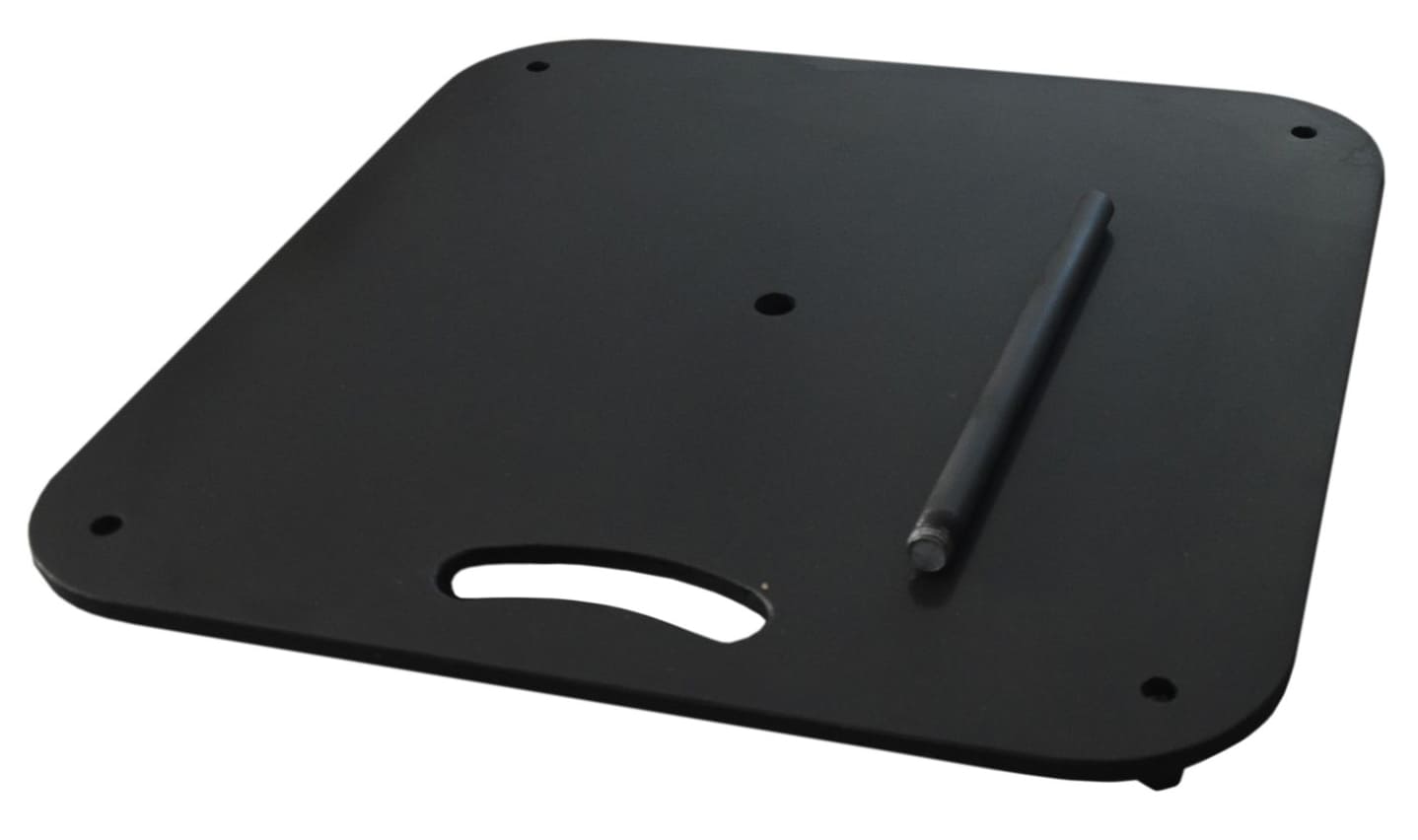 Flaggfot markplatta 18 kg 47 x 47 cm