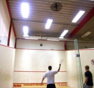 Industrifläkt Tak Hängande 81cm 260W 18000m³/h Kedjemontage IP2X, Fenne