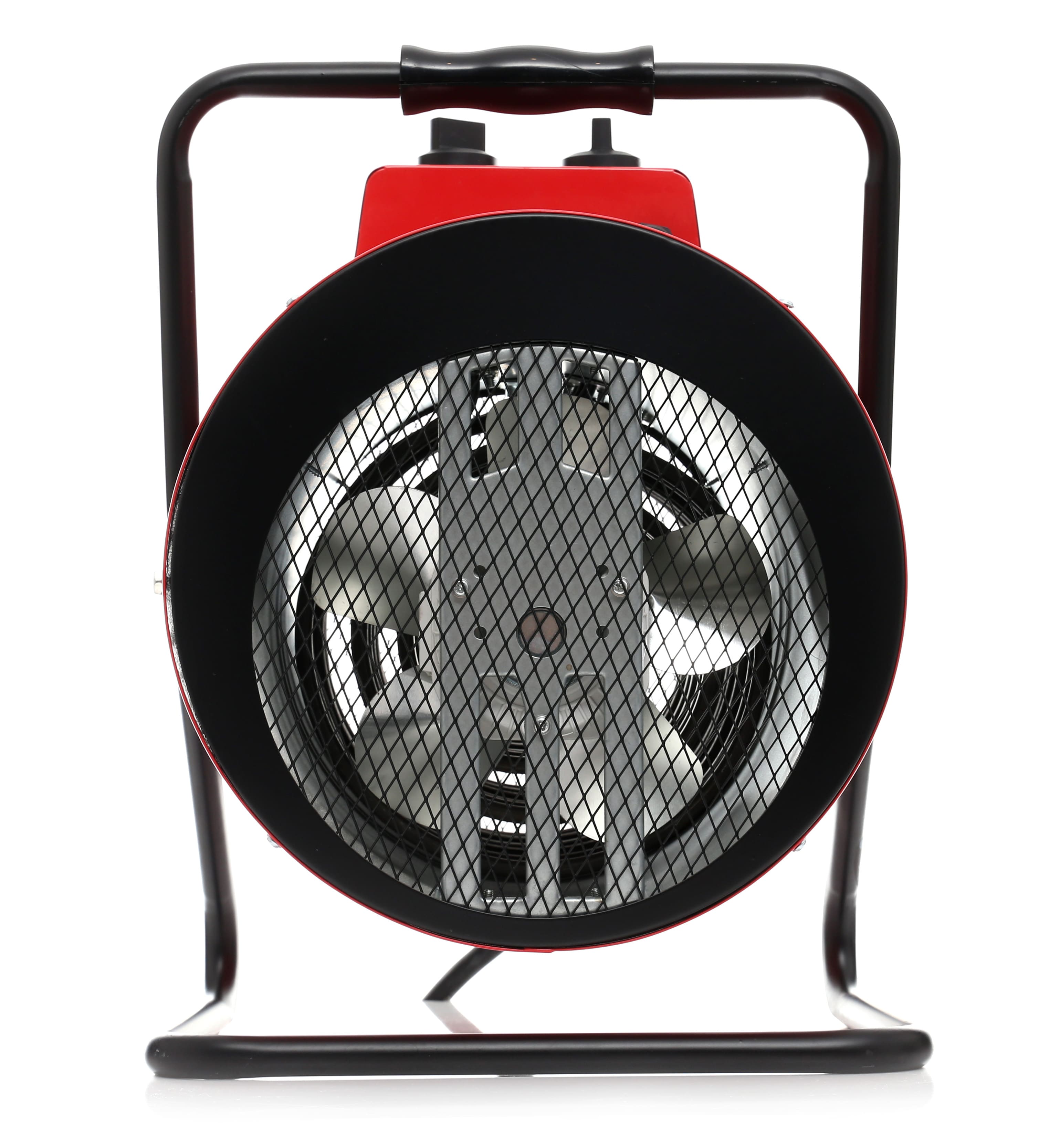 Portabel värmefläkt, byggfläkt 10 kW 400V, termostat 85 gr. C, Kraft & Delle