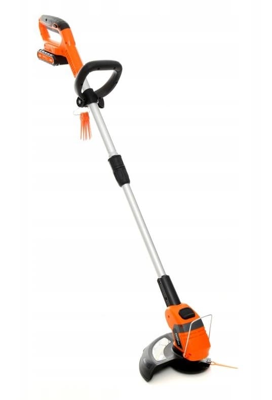 Grass trimmer, battery operated 18V, 2000mAh battery and charger, 26 cm, Kraft & Delle