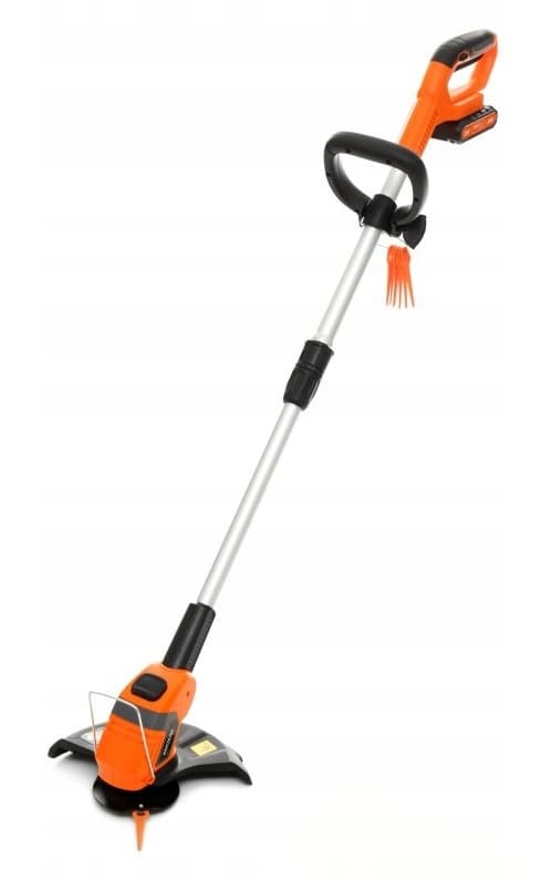 Grass trimmer, battery operated 18V, 2000mAh battery and charger, 26 cm, Kraft & Delle