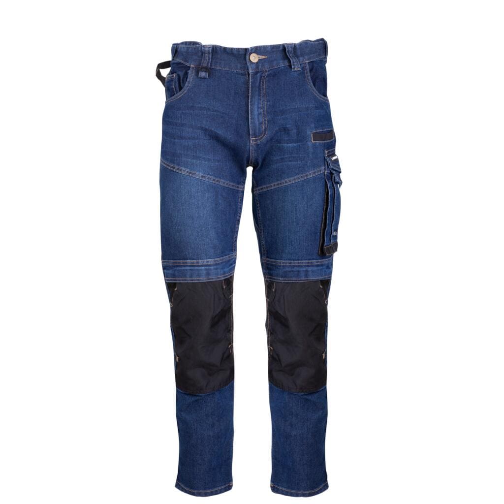 Jeans Trousers with Reinforcements, Blue, CE, LAHTI