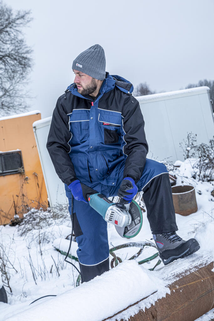 Arbetsbyxor, Vadderade Byxor, Blåa, CE, LAHTI