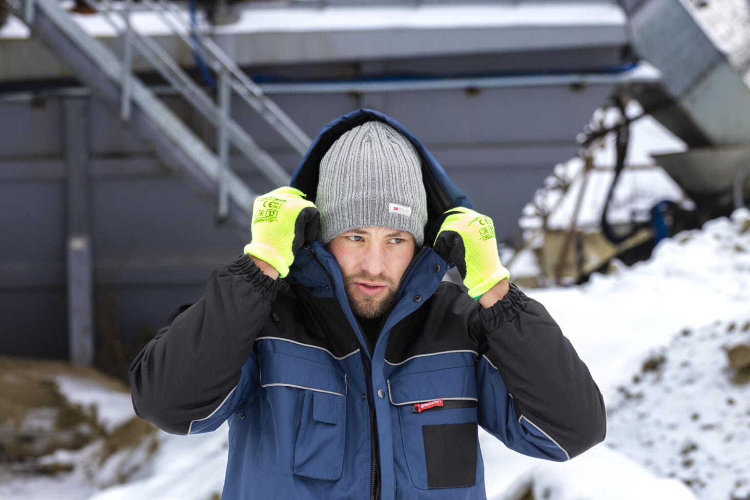 Coat, Padded, Blue, S , CE, LAHTI