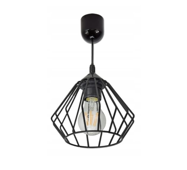 Metal Ceiling Lamp in Rustic Industrial Design