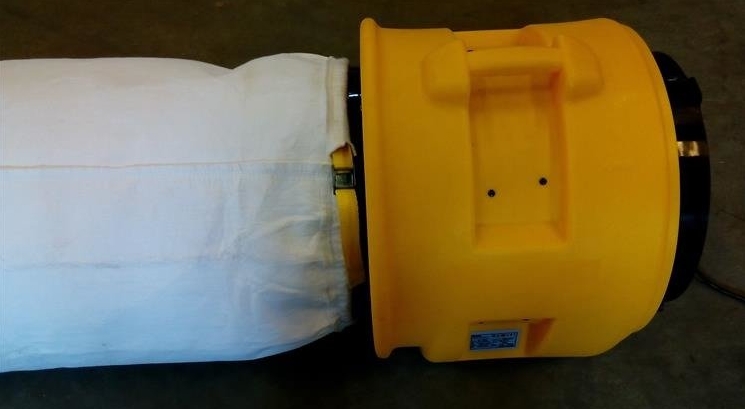 Dust Bag Dust Filter Ø 407 mm for Industrial Fan Master BLM 8800, 3m