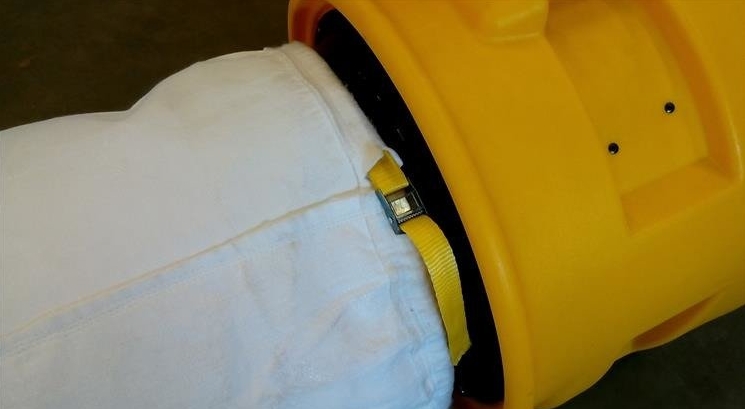 Dust Bag Dust Filter Ø 407 mm for Industrial Fan Master BLM 8800, 3m