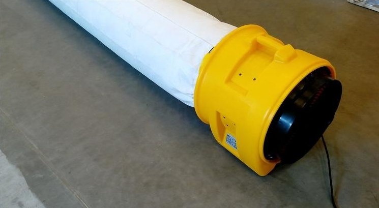 Dust Bag Dust Filter Ø 407 mm for Industrial Fan Master BLM 8800, 3m