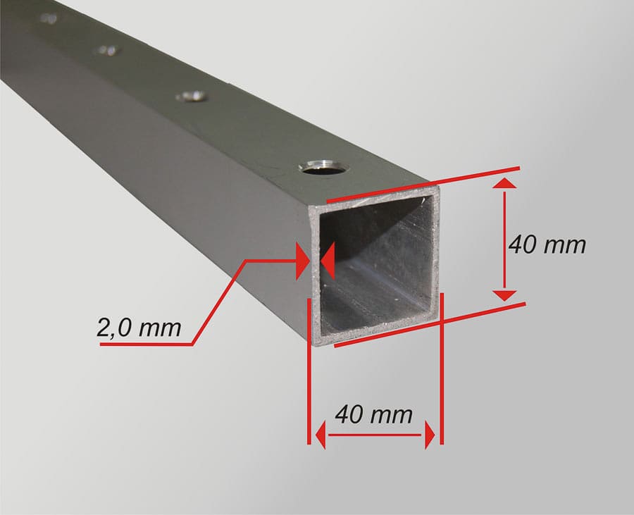 Professionella snabbtält aluminium, premium Heavy-Duty handelstält, mässtält, depåtält, tryck, MP Tent