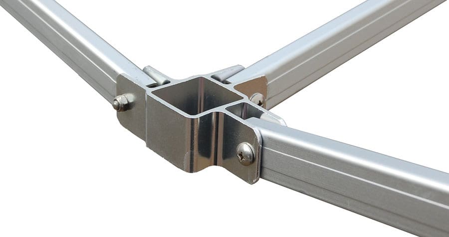 Professionella snabbtält aluminium, premium Heavy-Duty handelstält, mässtält, depåtält, tryck, MP Tent