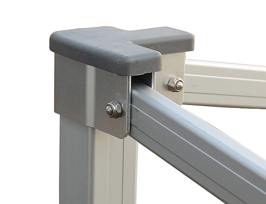 Professionella snabbtält aluminium, premium Heavy-Duty handelstält, mässtält, depåtält, tryck, MP Tent