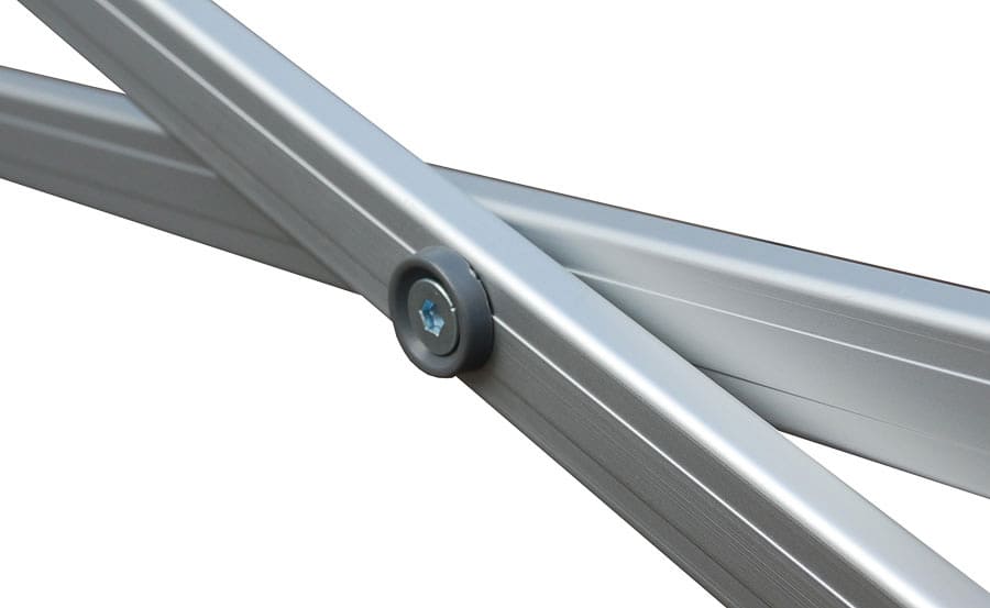 Professionella snabbtält aluminium, premium Heavy-Duty handelstält, mässtält, depåtält, tryck, MP Tent