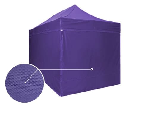 Professionellt Snabbtält 3 x 4.5m Aluminium A40H Premium PVC 320g/m² UV50+ EU, Plinth