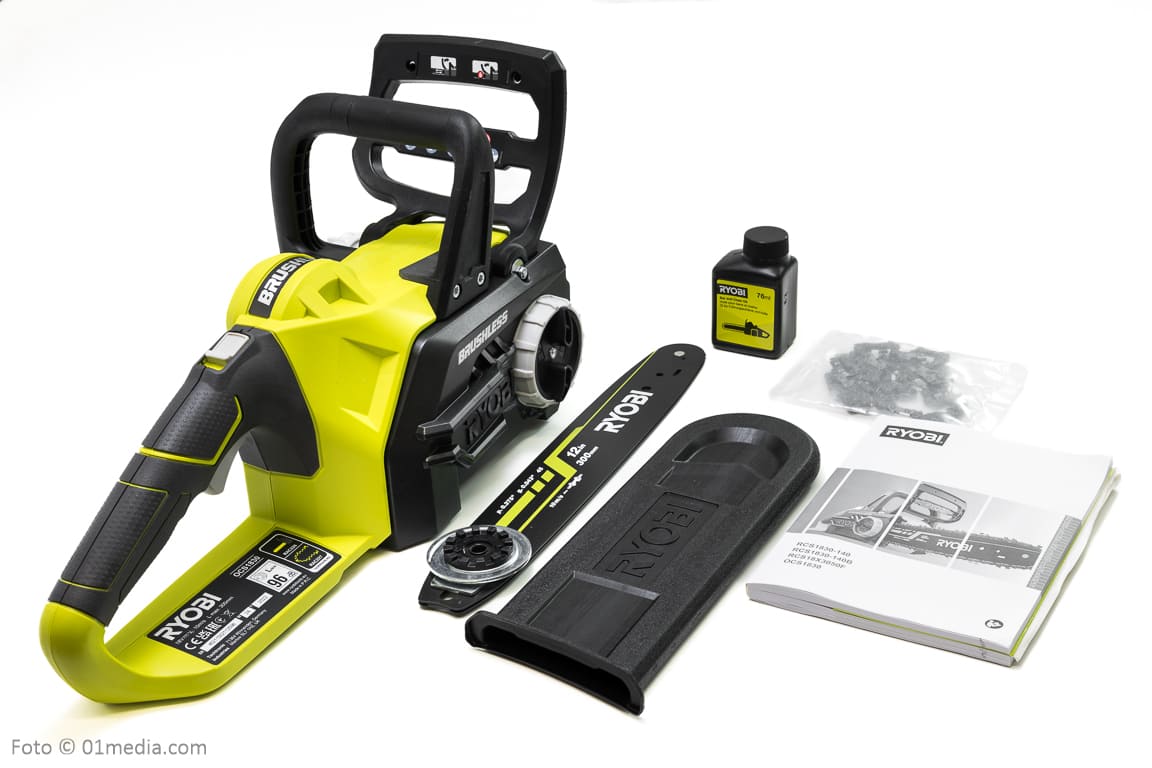 Battery-powered chainsaw One+, Ryobi