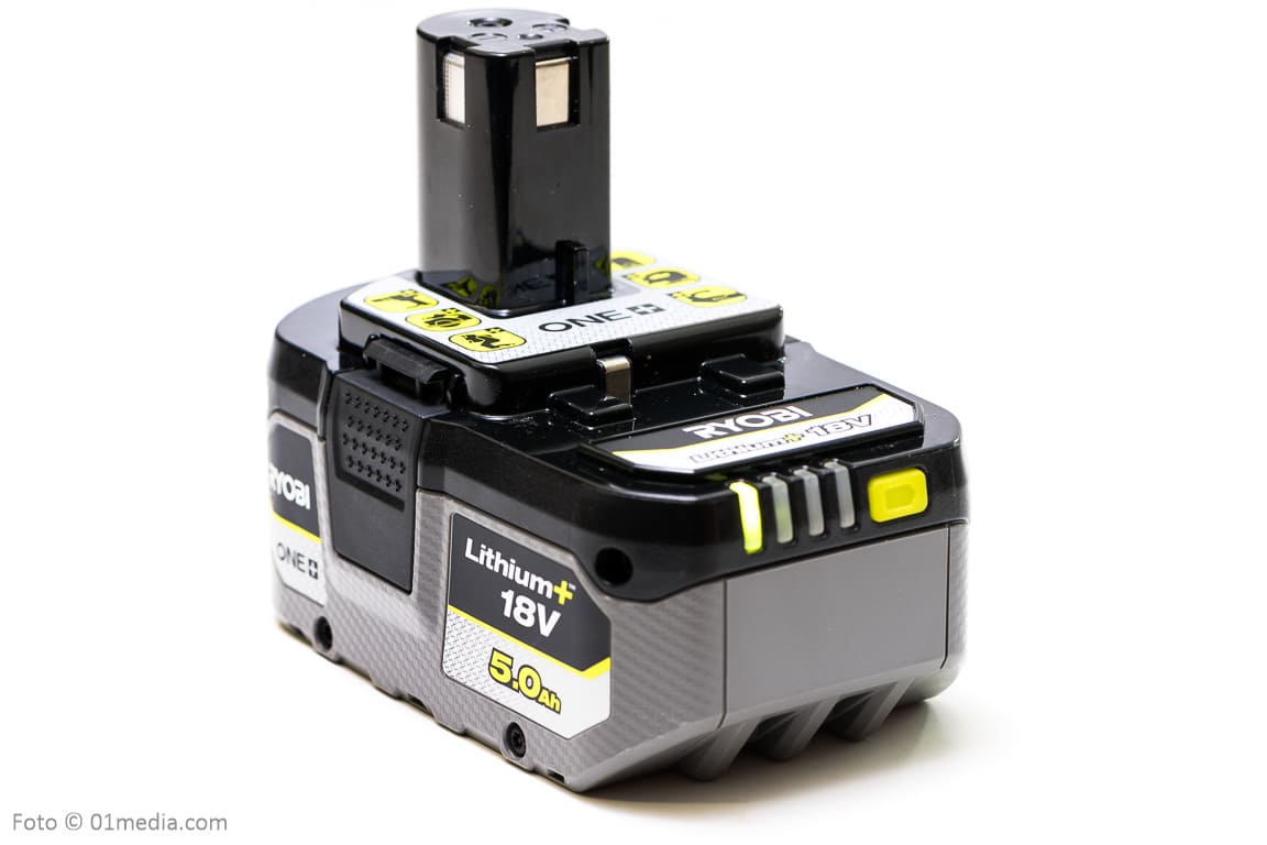 Battery 18V 5.0Ah Lithium+ High Energy ONE+ with Cell Monitoring, Ryobi
