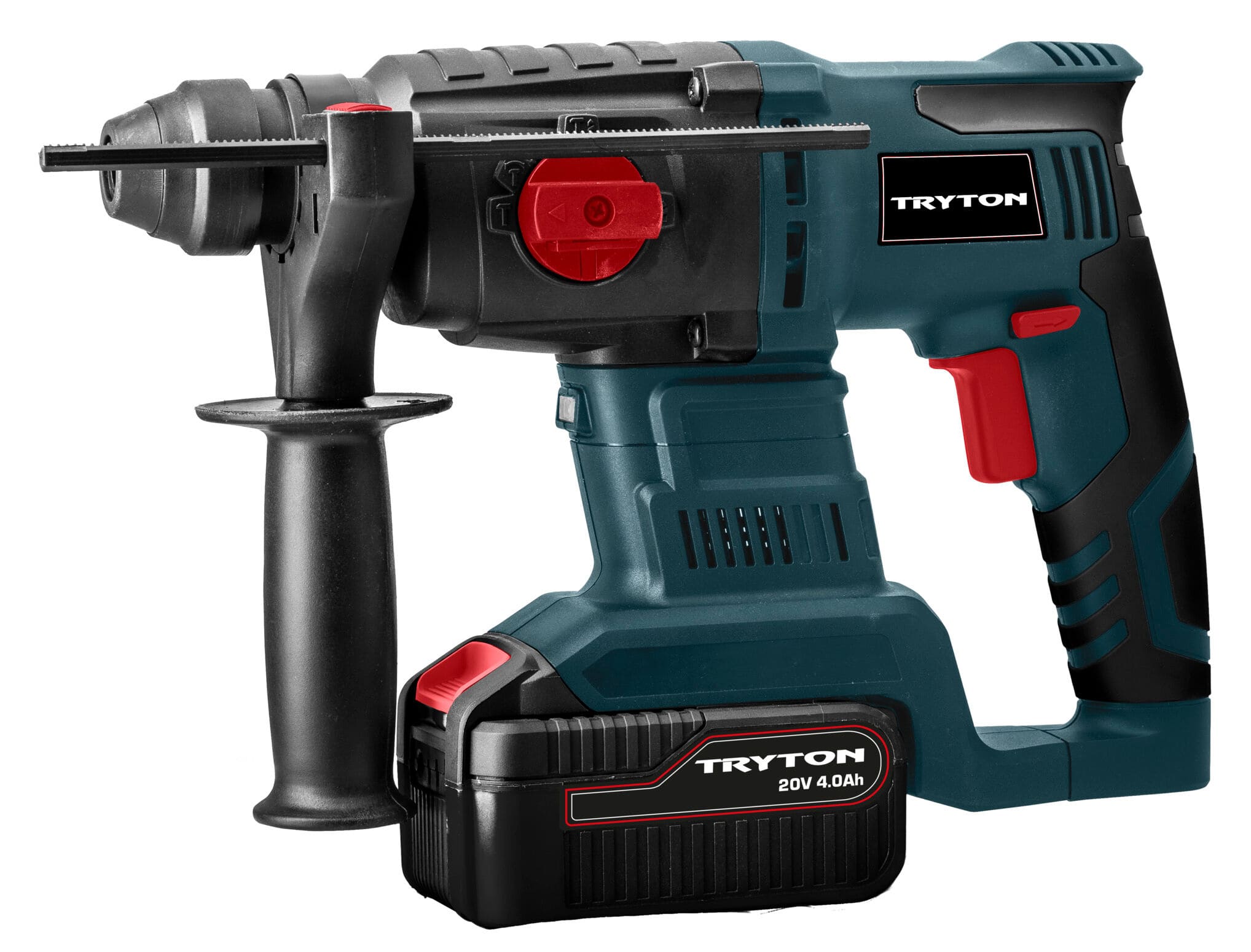 Slagborrmaskinn, Hammer Drill 20V, SDS+, 4 Function, 2J, 2 x 4Ah Batt.