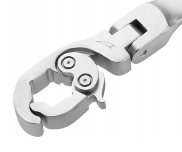 Kombinyckel 19 mm ledad med öppningsbar ring, specialnyckel, NEO Tools