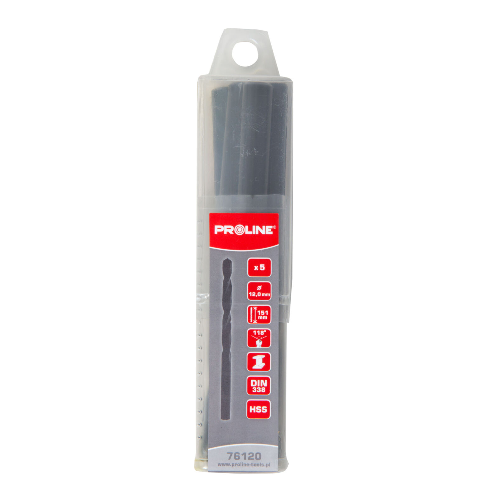 HSS Spiralborr 5, 1 mm, 10 st, Proline