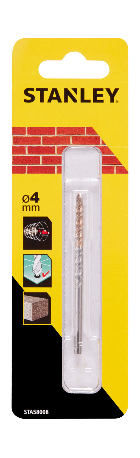 Masonry Drill Bit Precision 4 mm | Stanley