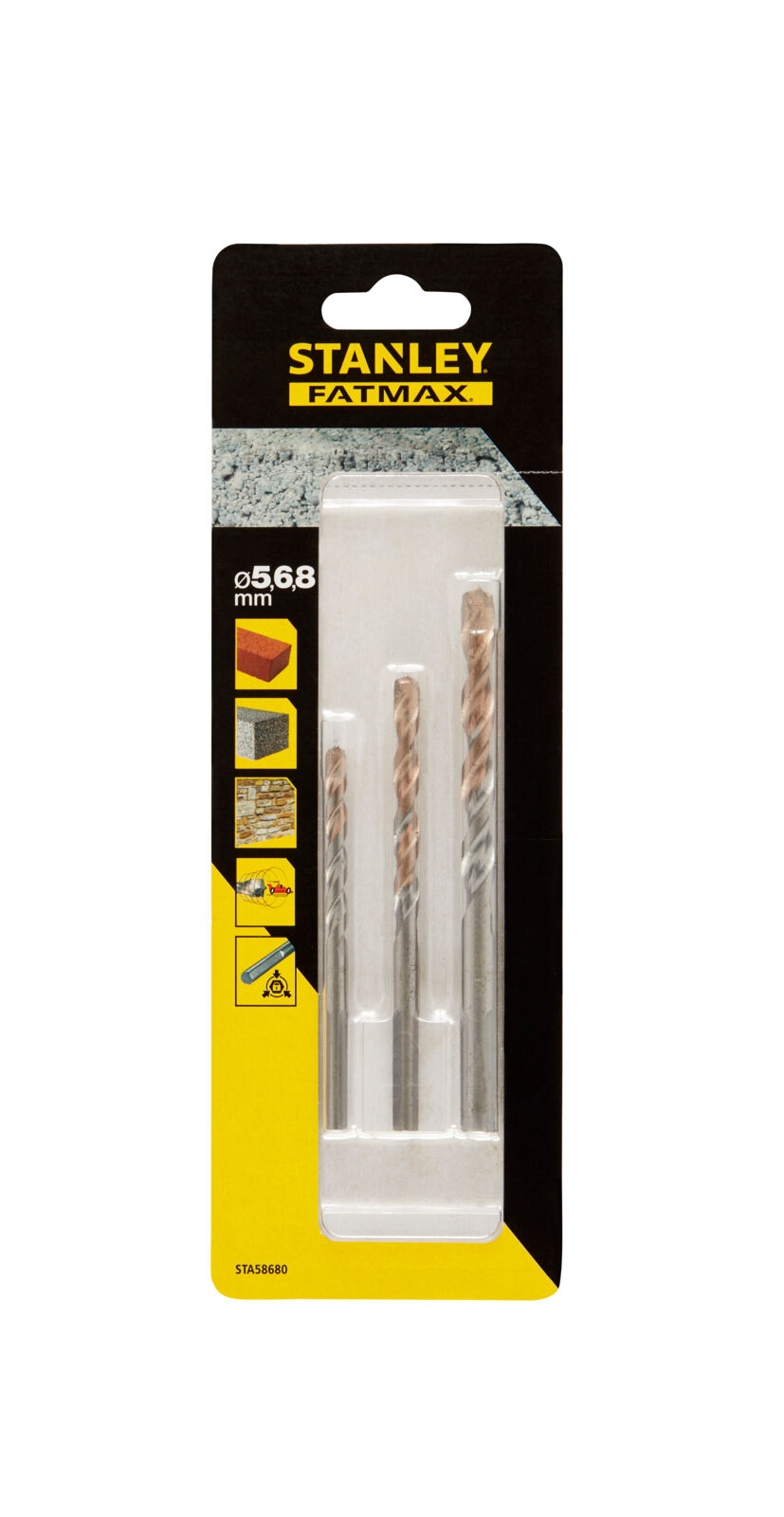 Betongborr FatMax 5, 6, 8 mm | Stanley