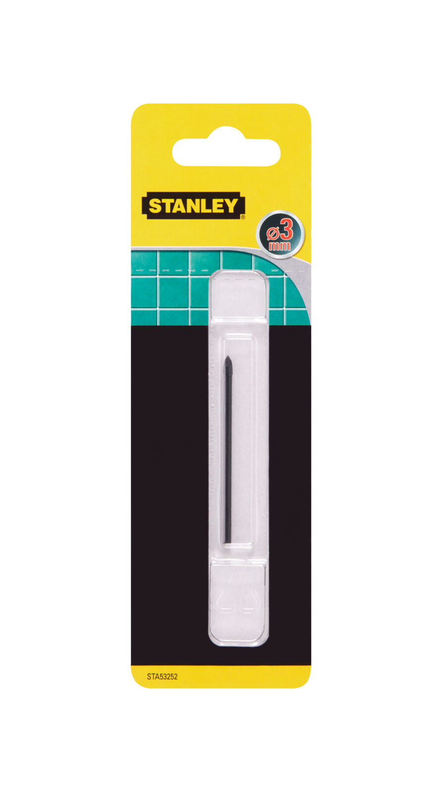 Tile and glass drill bit 3 mm | Stanley