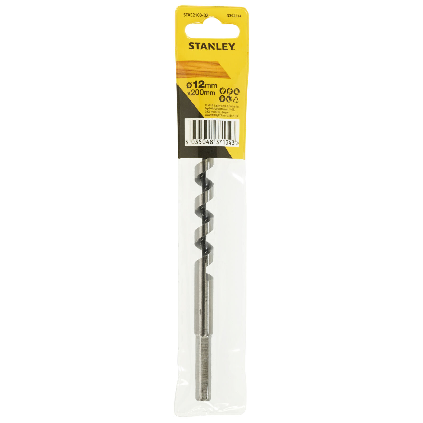 Auger Wood Drill Bit 12 mm | Stanley