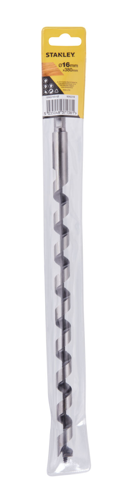 Auger Drill Bit for Wood 16 mm | Stanley