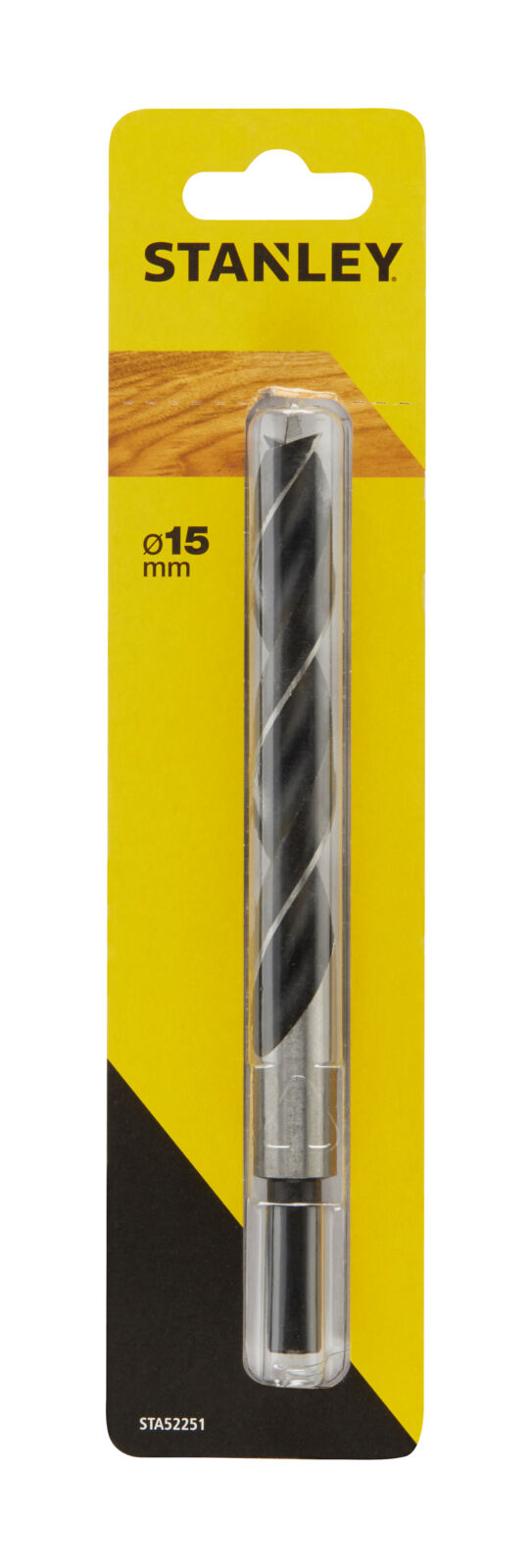 Wood drill bit with brad point 15 mm | Stanley