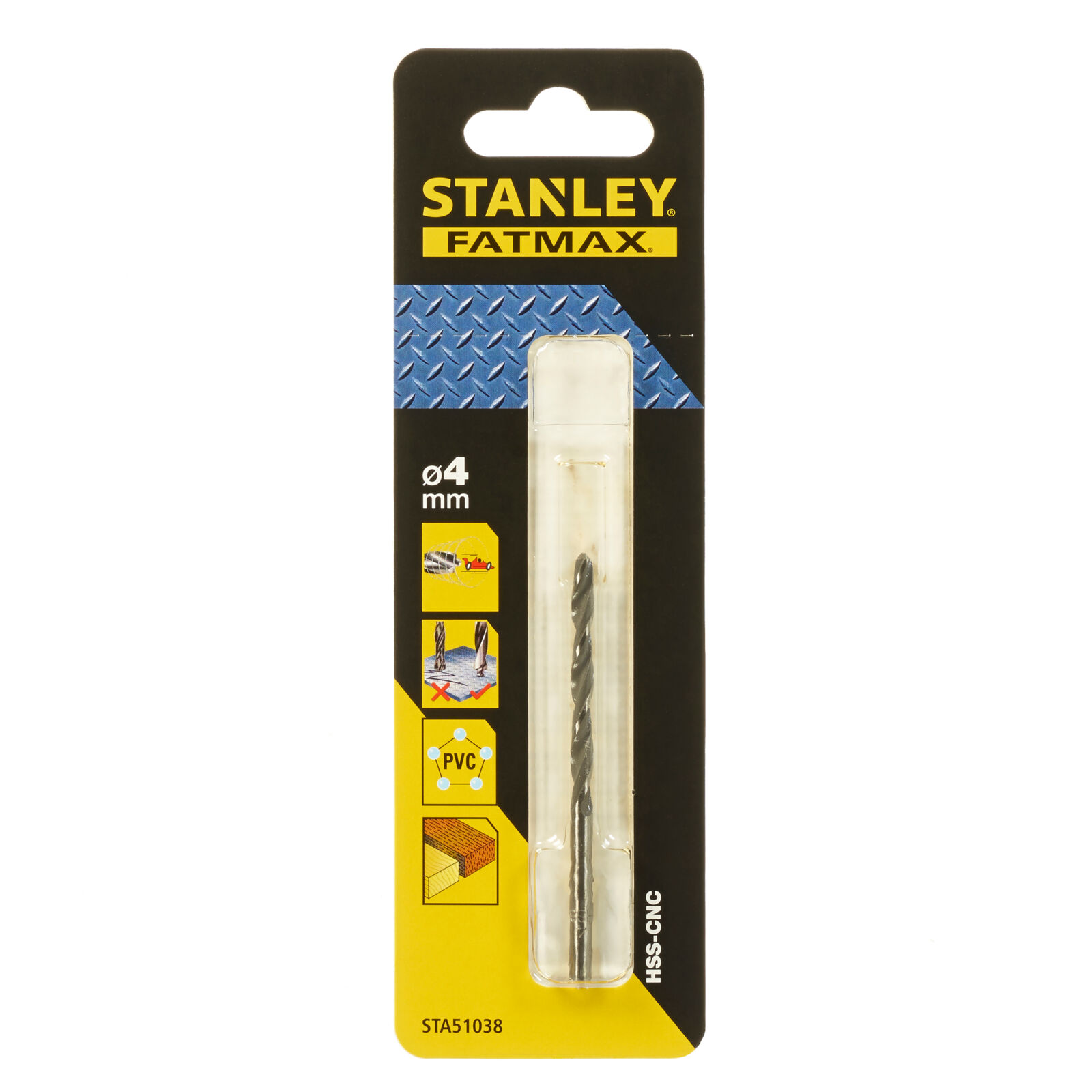 Metallborr Pilot Point 4 mm | Stanley