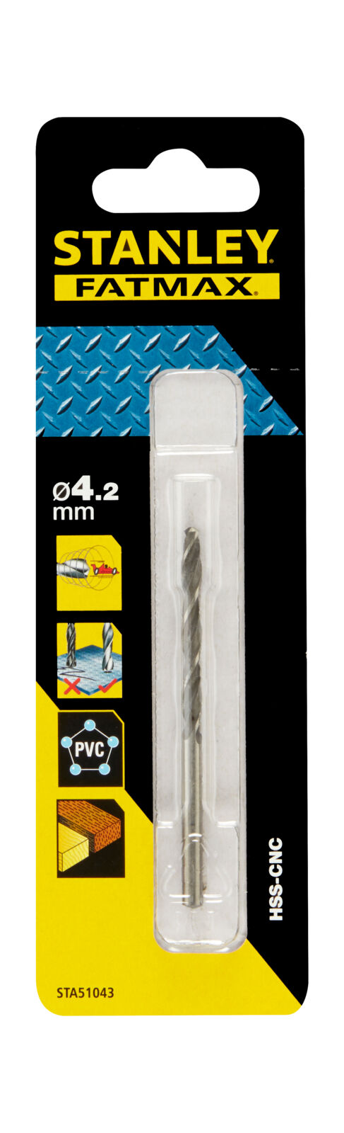 Metallborr Pilot Point 4,2 mm | Stanley