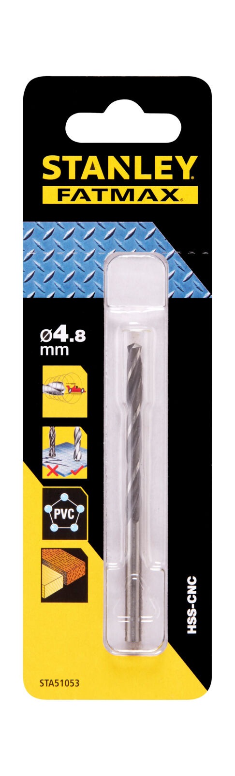Metallborr Pilot Point 4,8 mm | Stanley