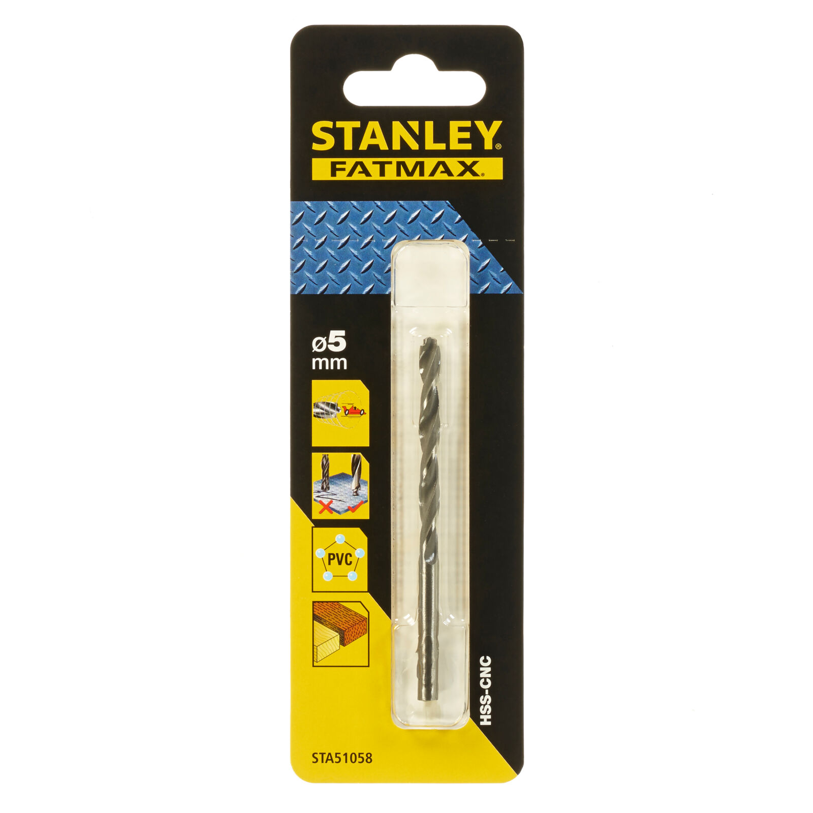 Metallborr Pilot Point 5 mm | Stanley