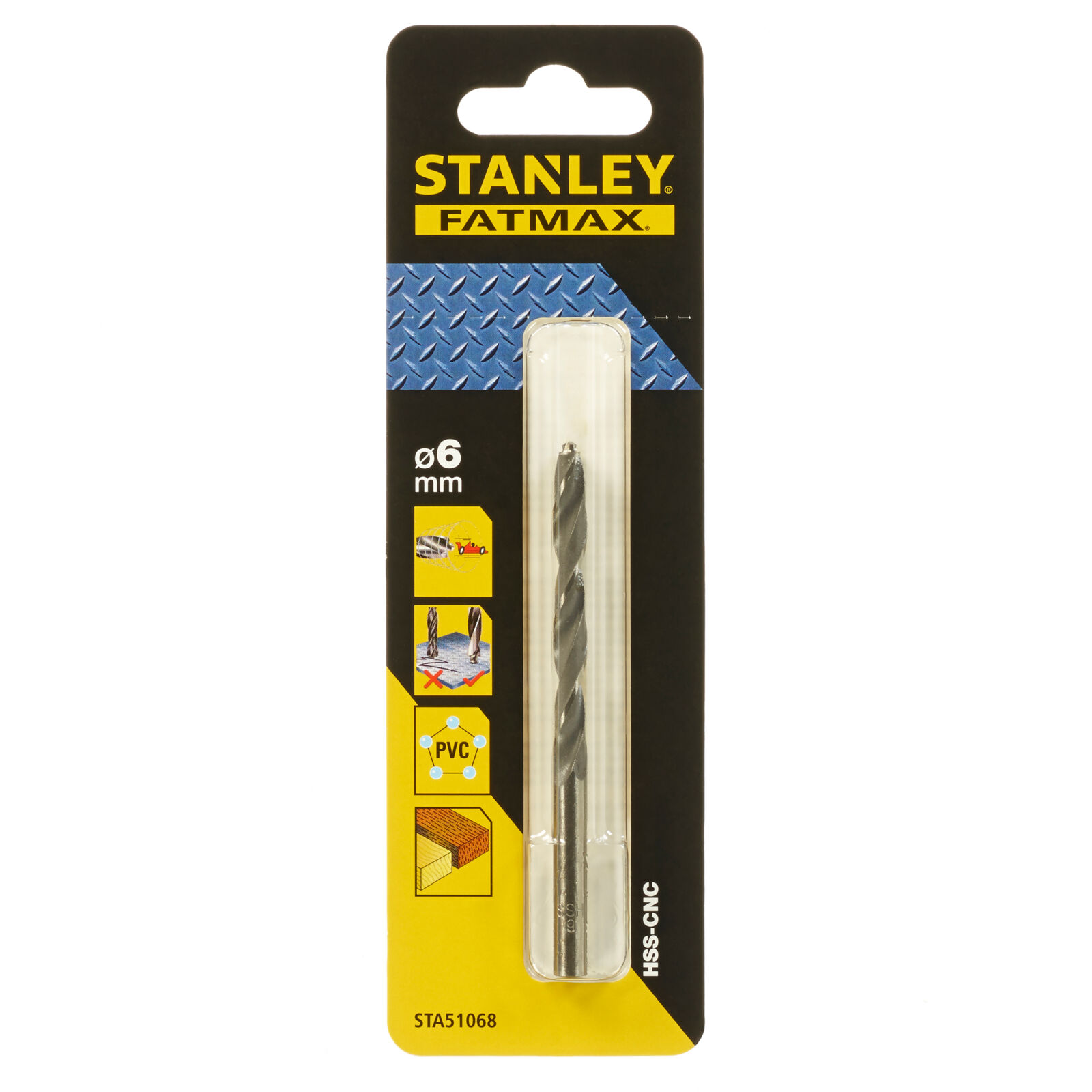 Metallborr Pilot Point 6 mm | Stanley
