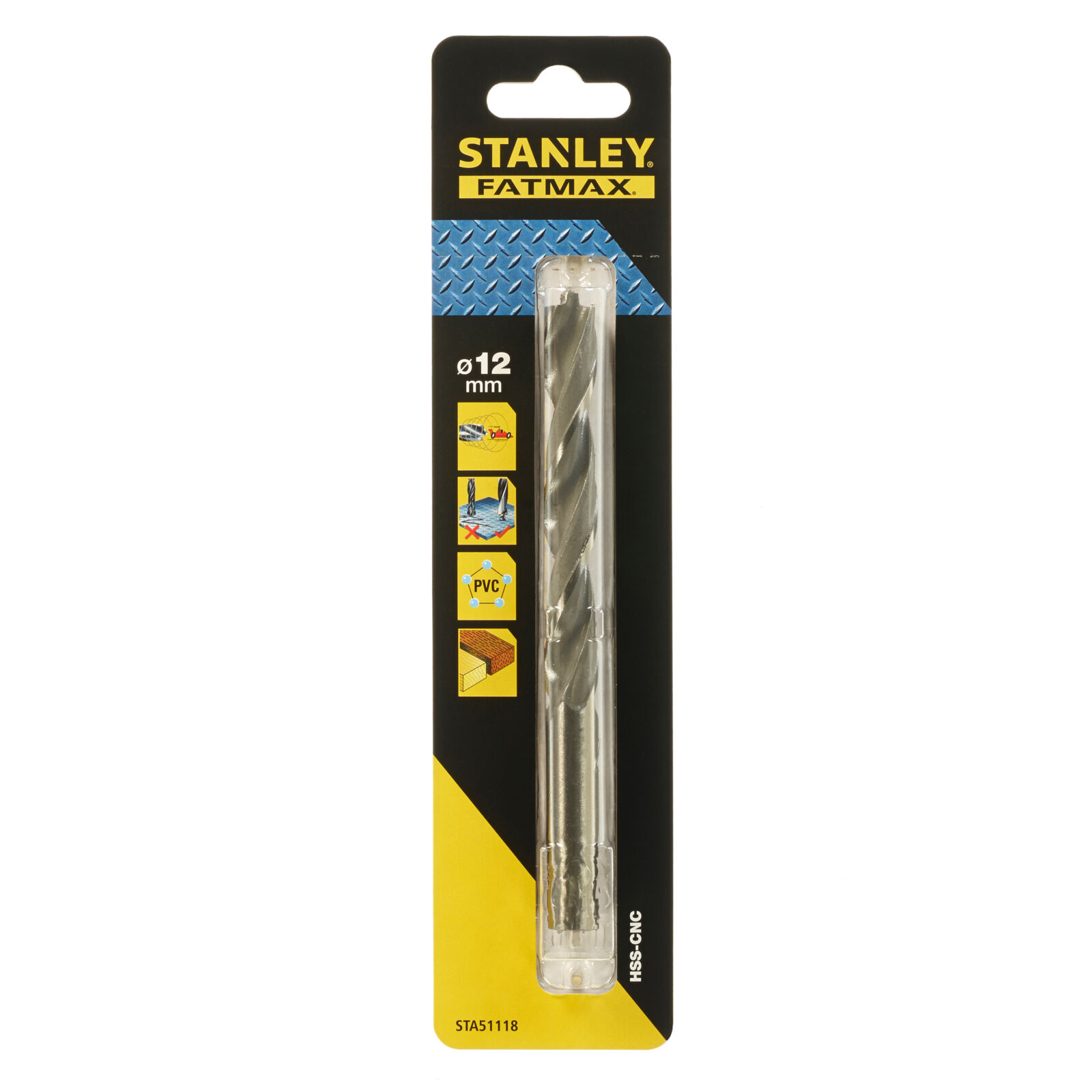 Metallborr Pilot Point 12 mm | Stanley