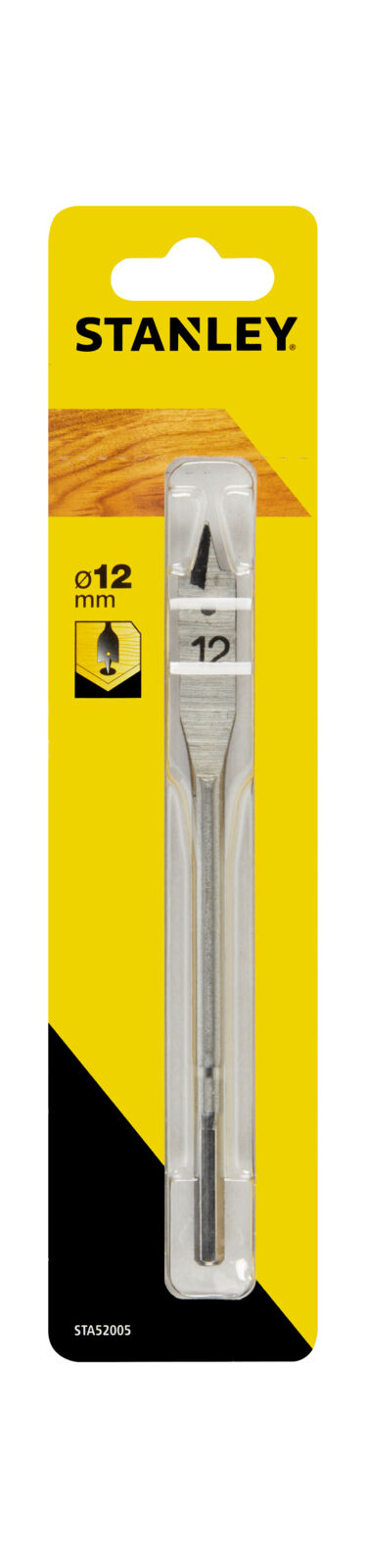 Plattborr för trä 12 mm | Stanley