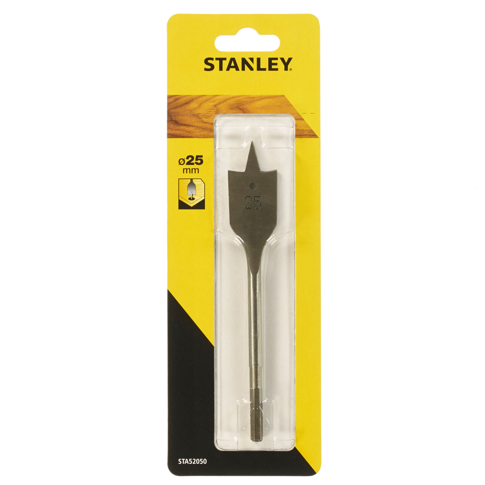 Spadborr för trä 25 mm | Stanley
