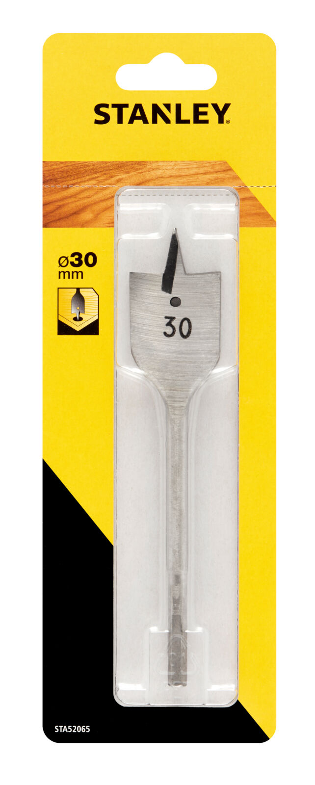 Flatwood wood drill bit 30 mm | Stanley