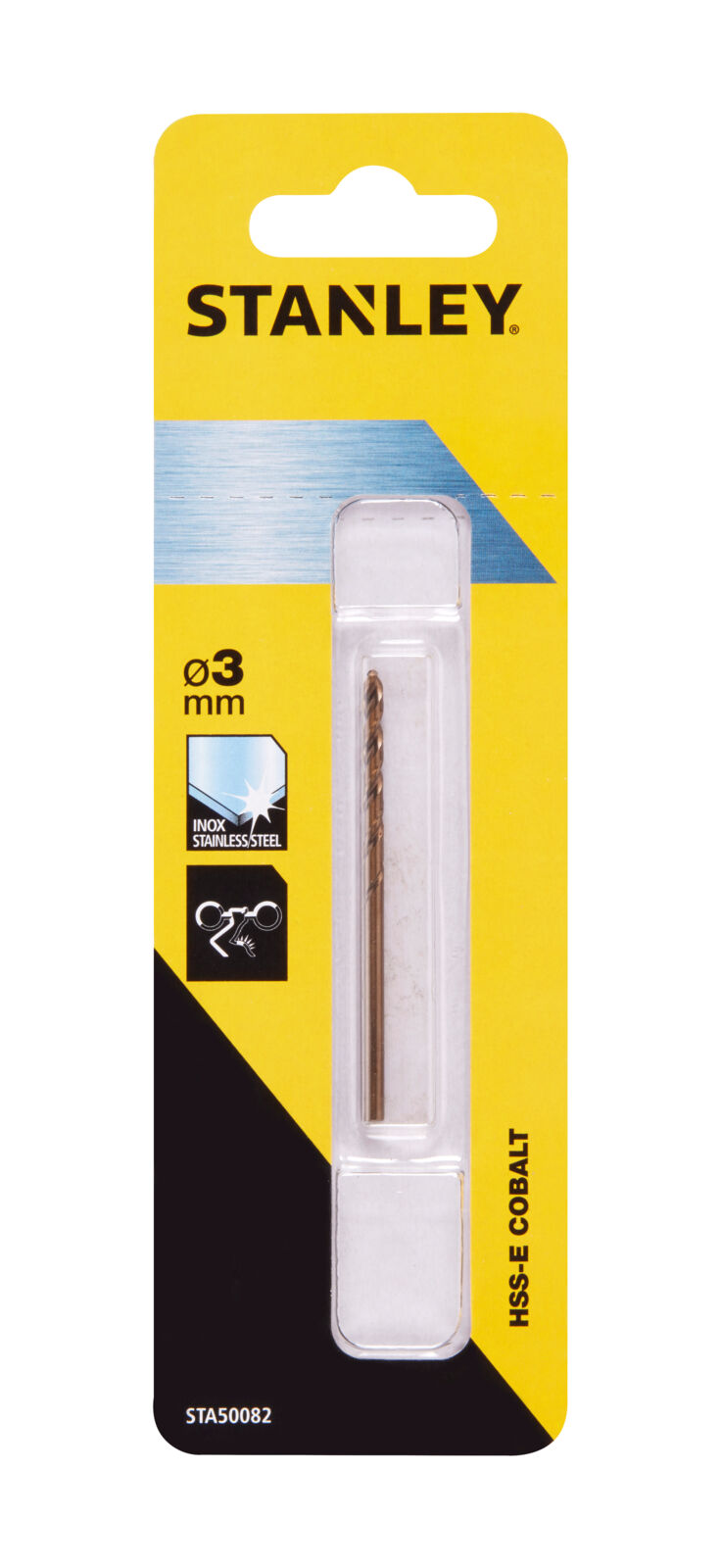 Metallborr HSS-E kobolt 3 mm | Stanley