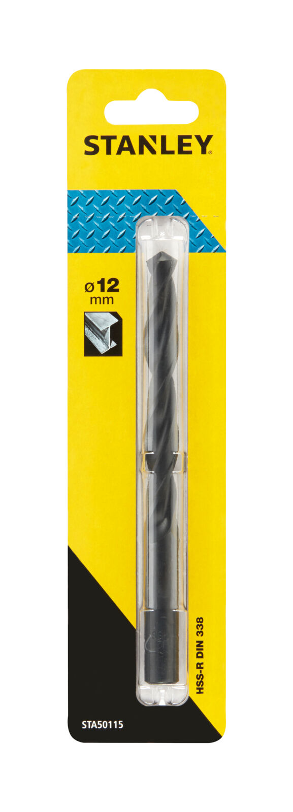 Metallborr HSS-R DIN 338 12 mm | Stanley