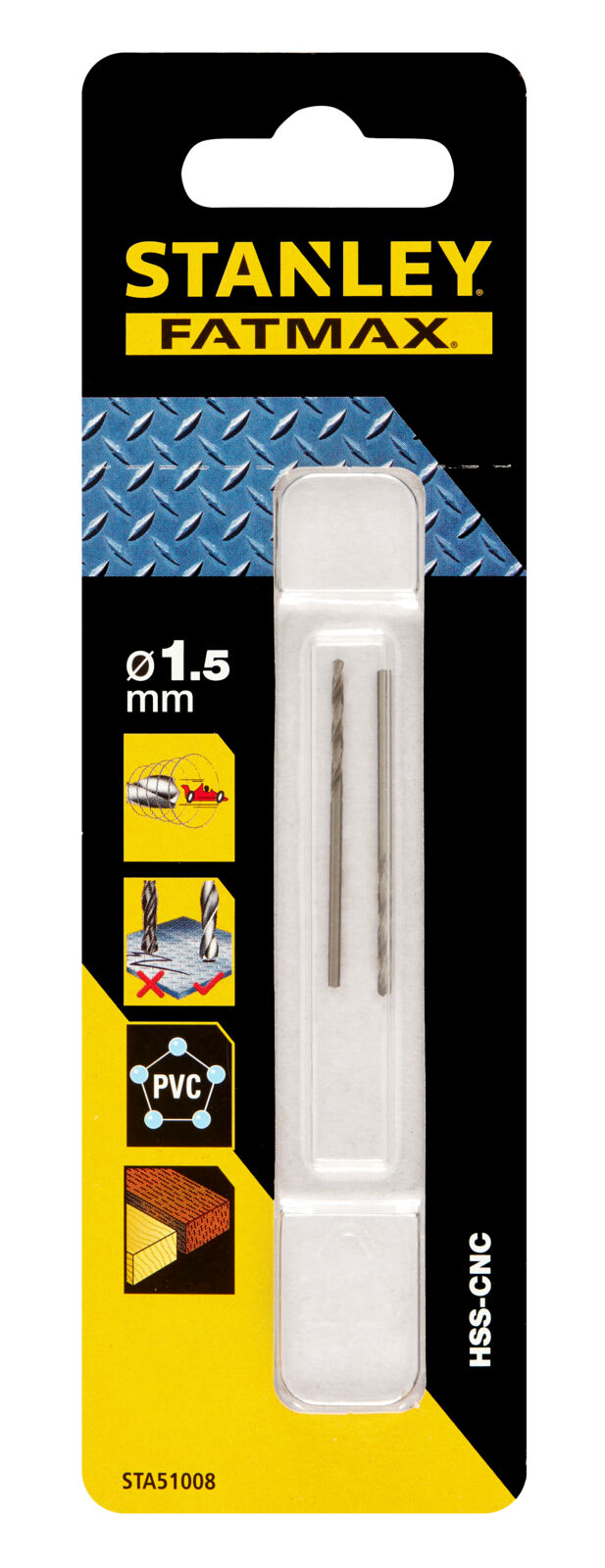 Metallborr Pilot Point 1,5 mm | Stanley
