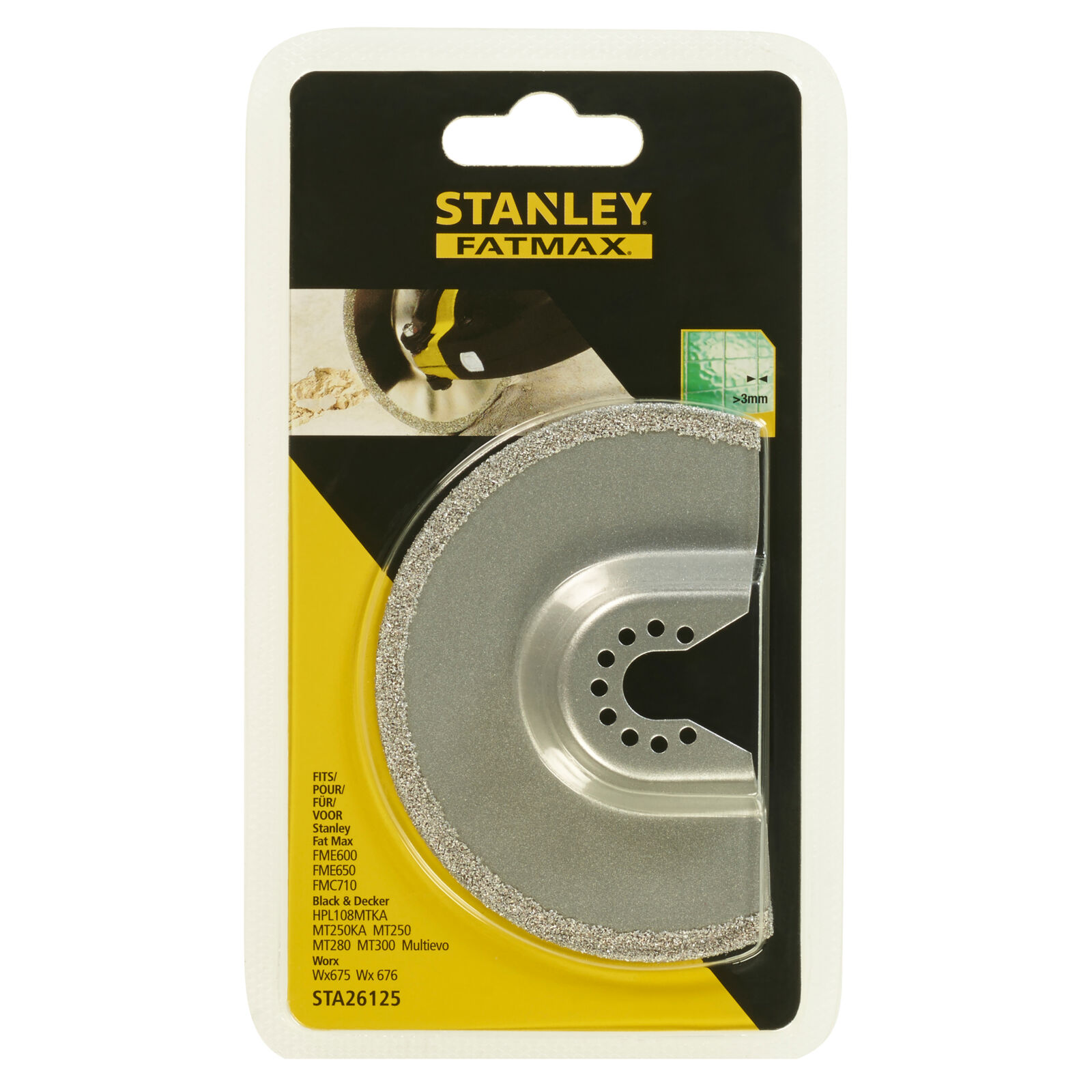92 mm Carbide Disc for Grout Removal | Stanley