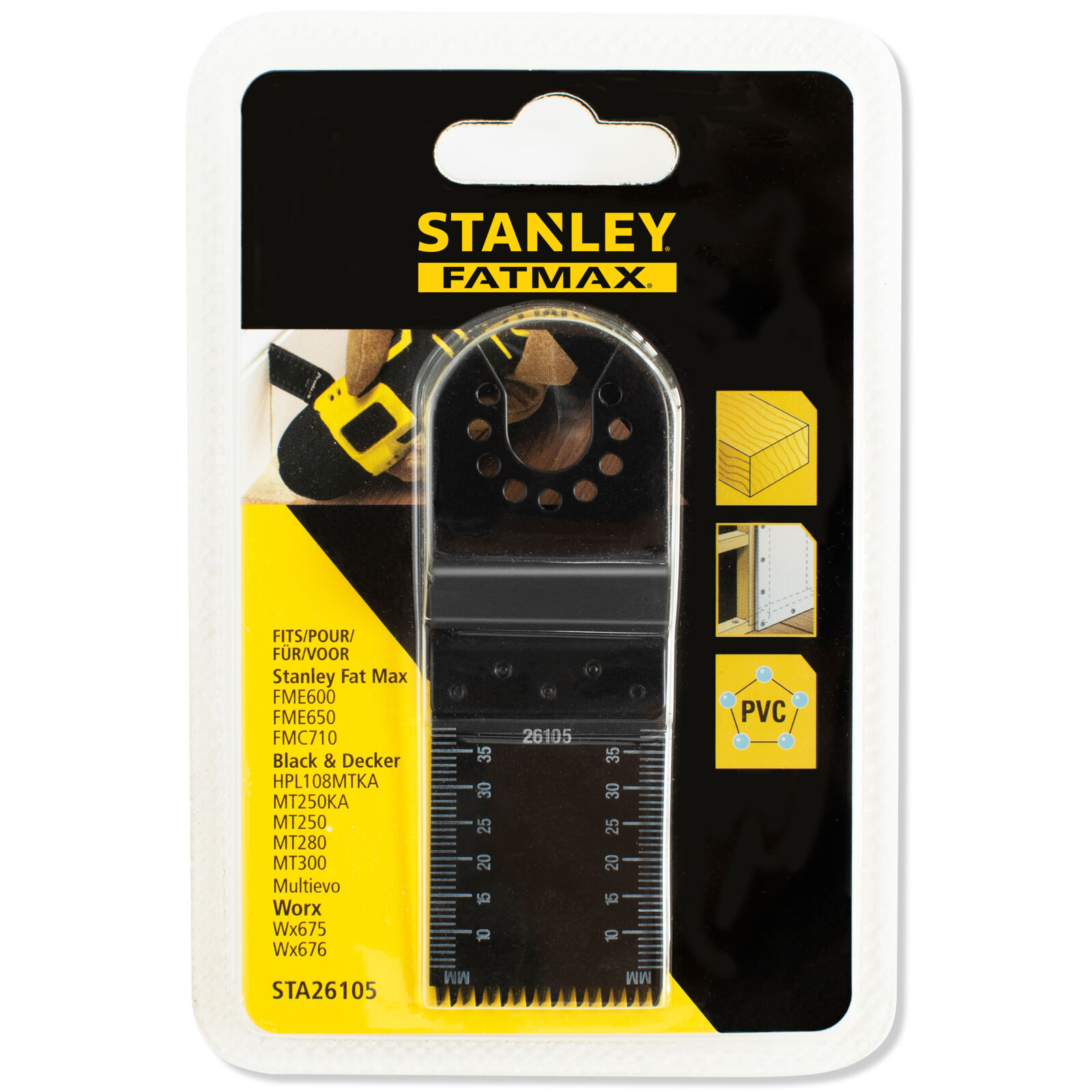 Sågblad HCS 32 mm 15 TPI | Stanley