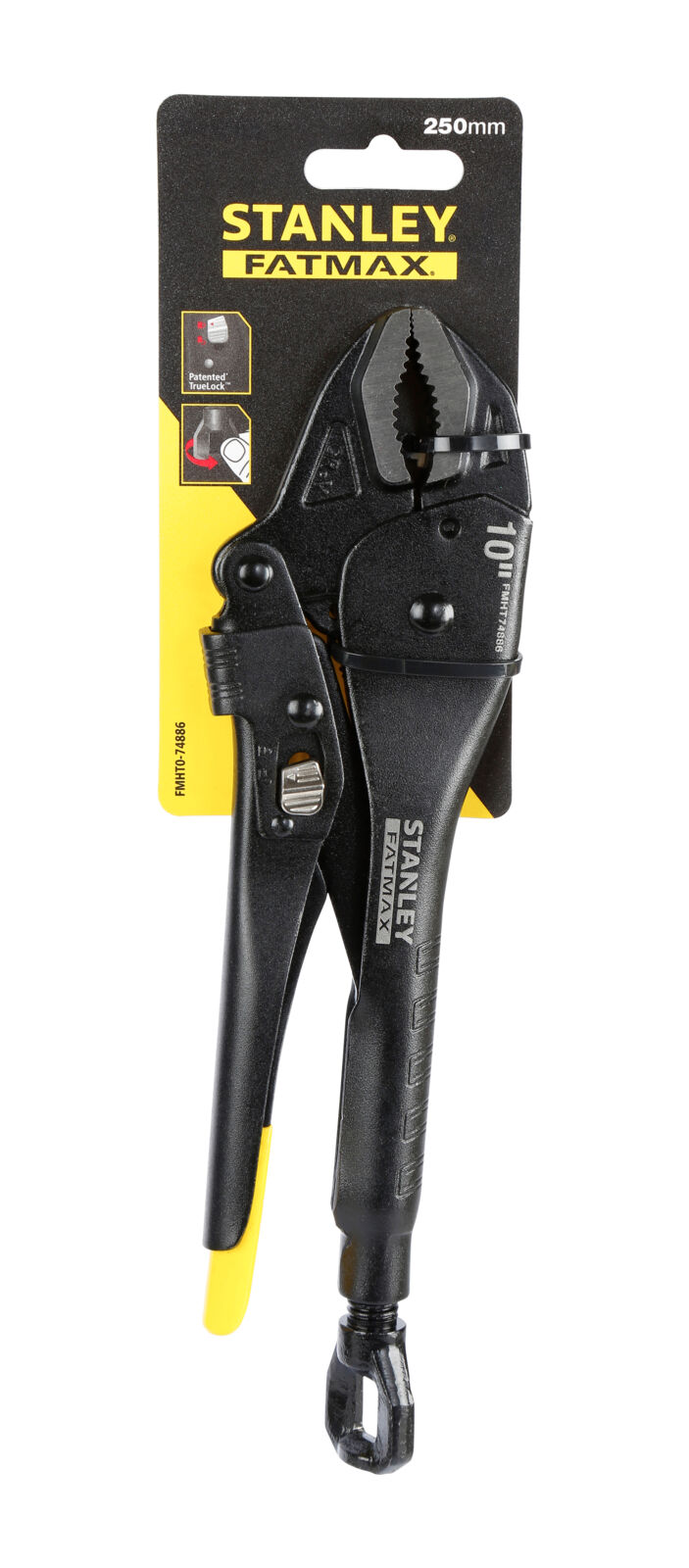 Lockgrip Pliers 250 mm Curve Jaw | Stanley