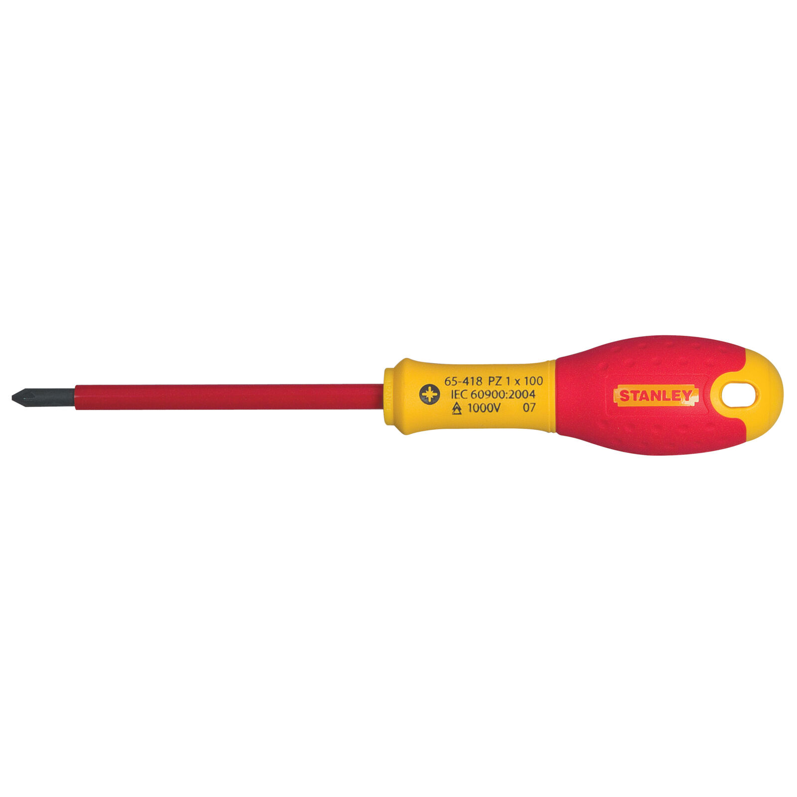 Insulated screwdriver PZ1 x 100 mm | Stanley