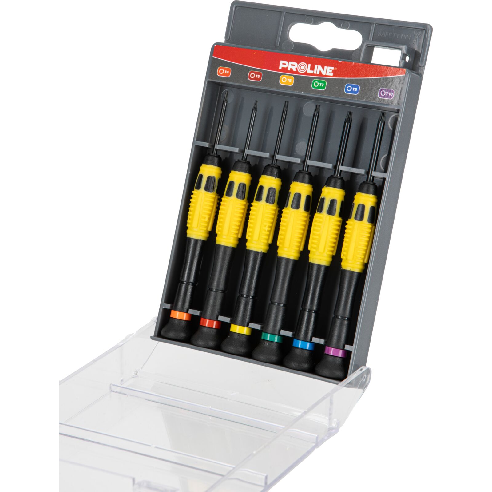 Jewellers Screwdriver set TORX T4-T10 6pcs, Proline