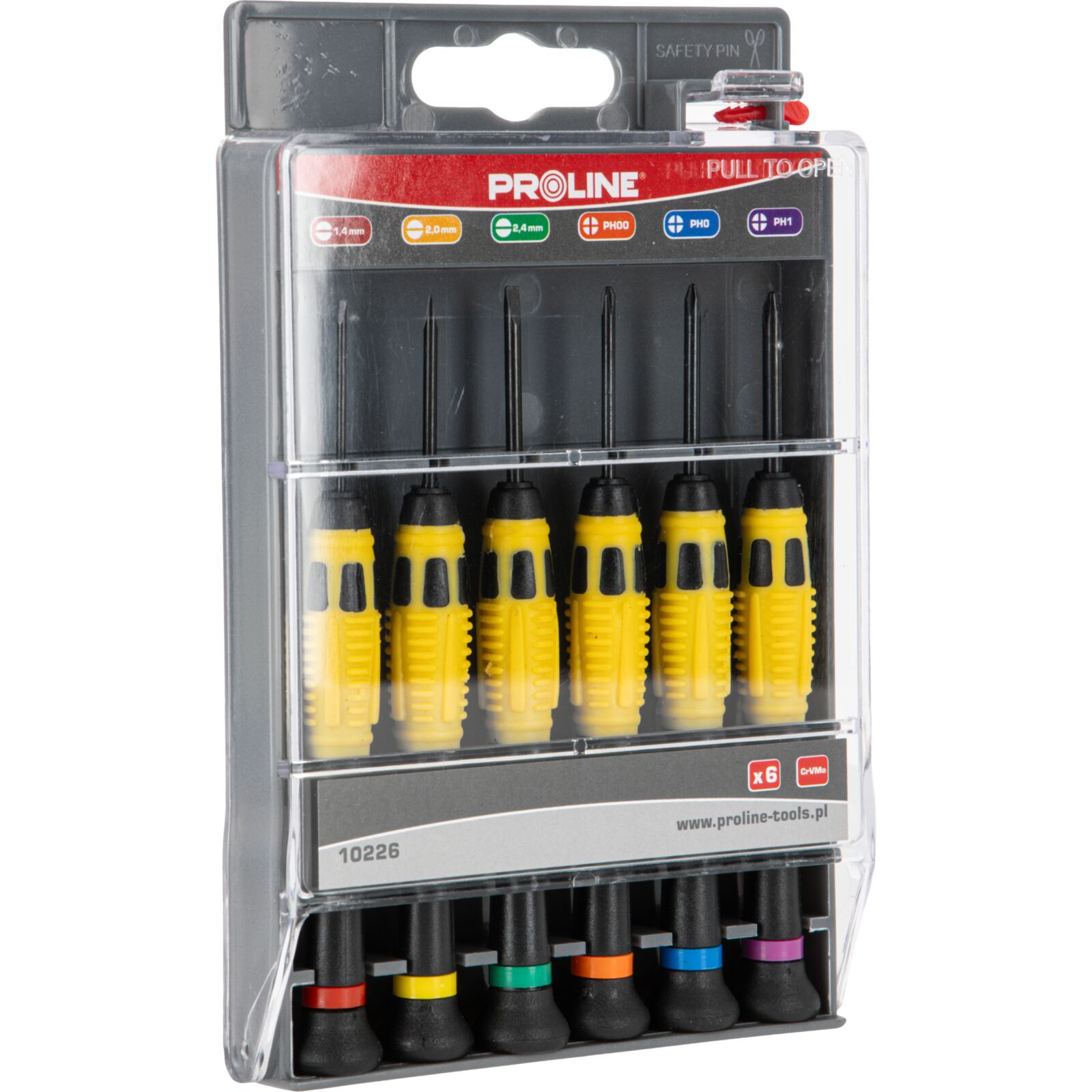 Jewellers Screwdriver set 6 Pieces, Proline