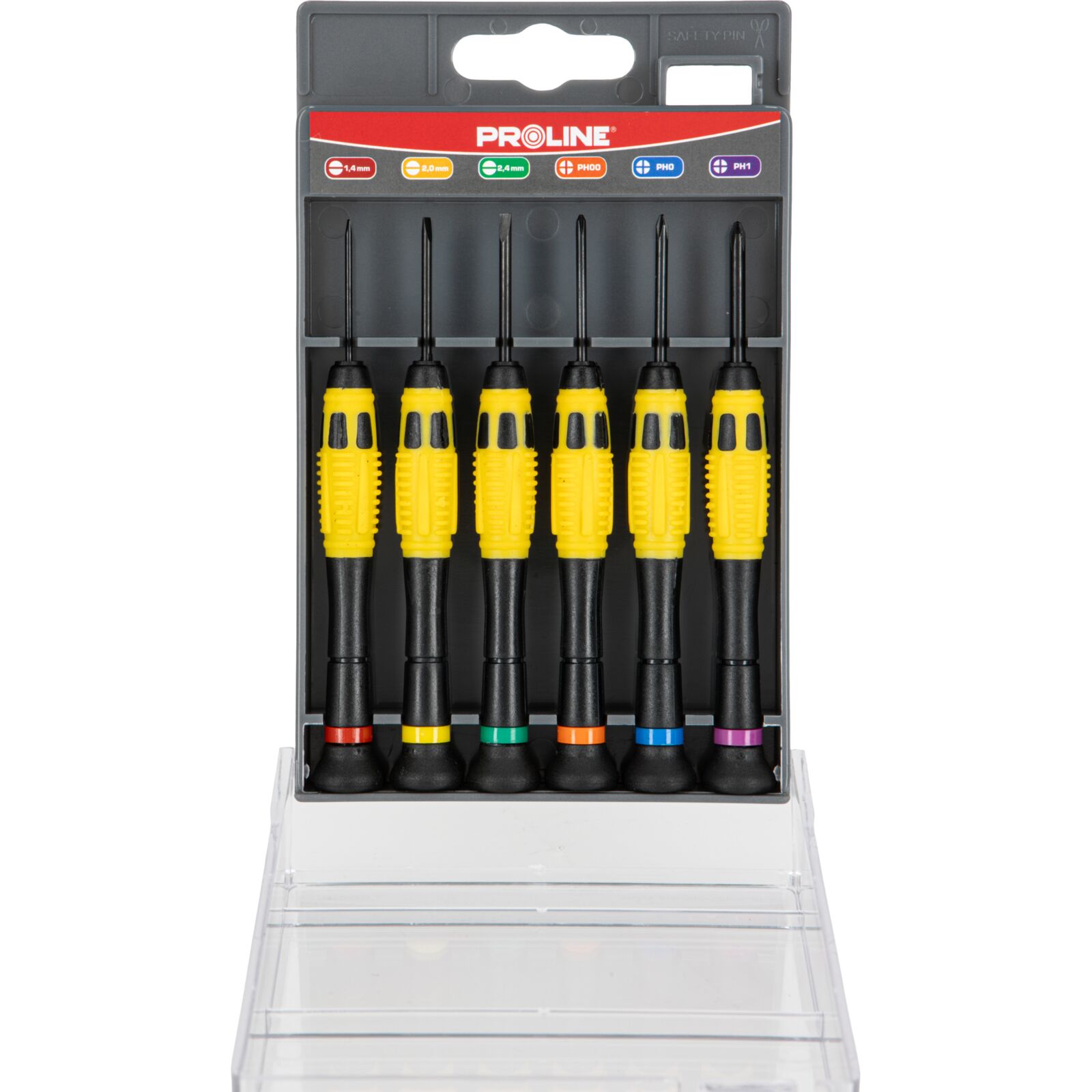 Jewellers Screwdriver set 6 Pieces, Proline